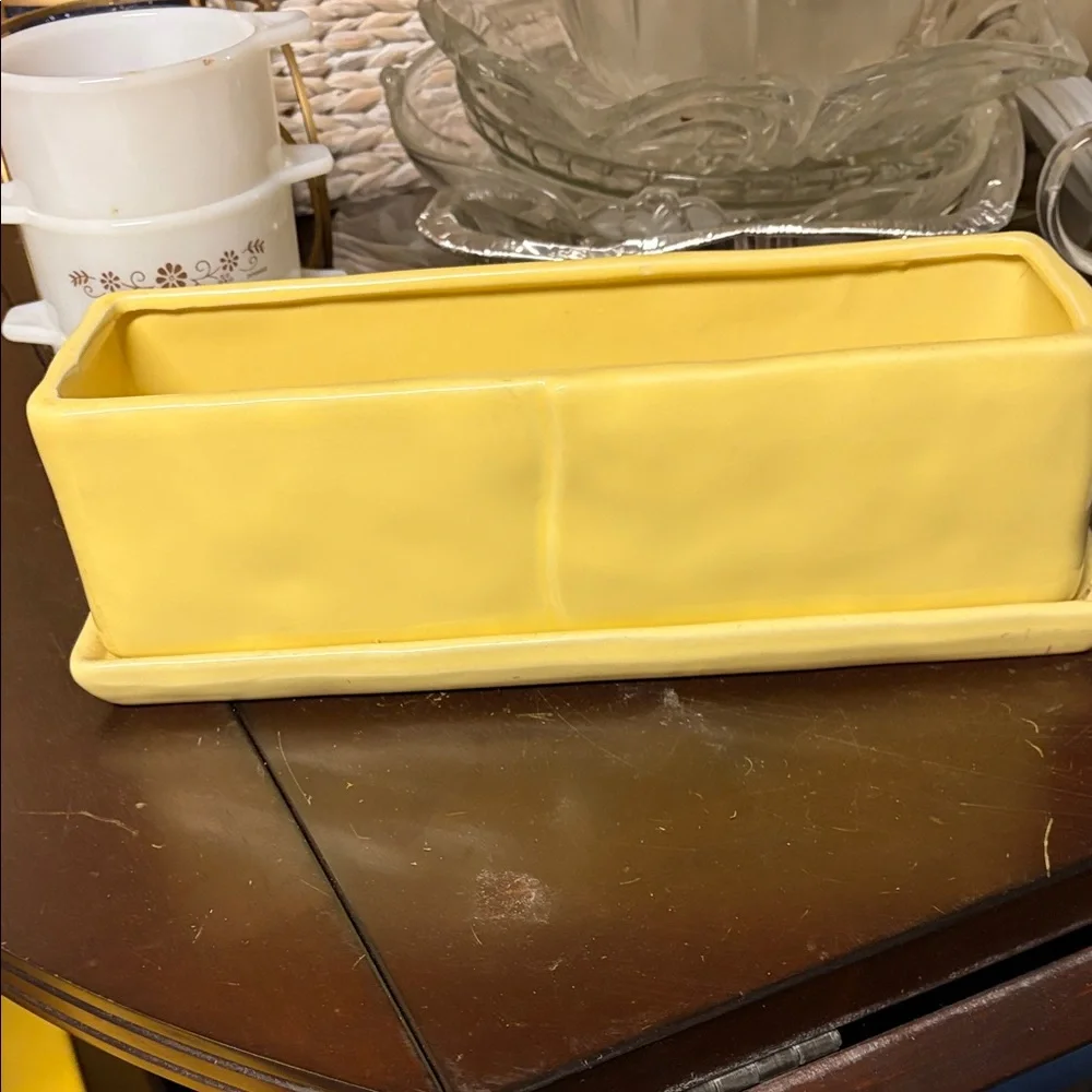 Rae Dunn Yellow Everyday Sunshine Planter - Picture 3 of 4